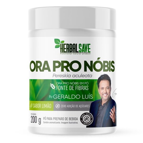 Ora Pro Nóbis  Solúvel By Geraldo Luís 200G Herbalsave